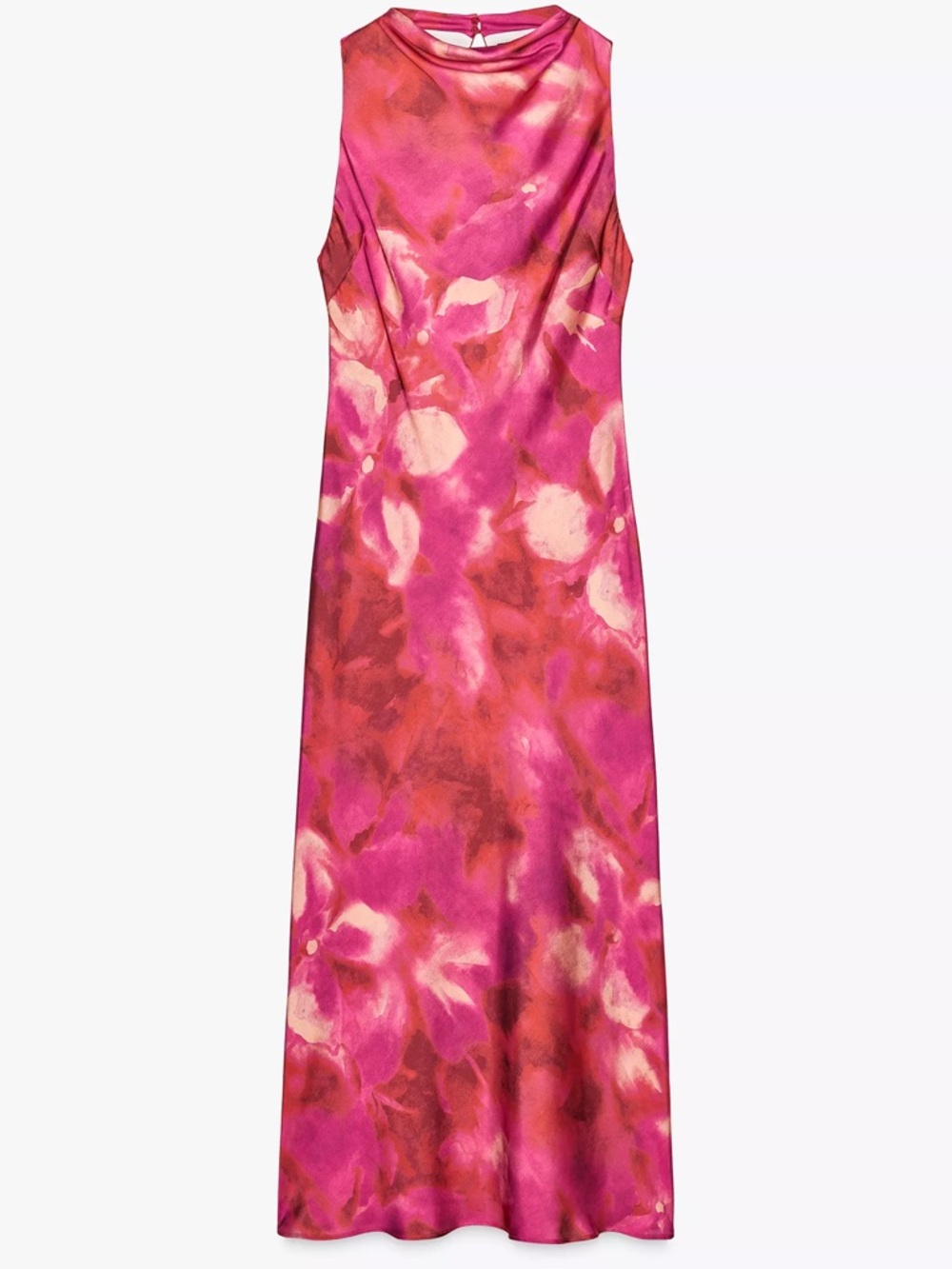 Zara Pink and Red Dress